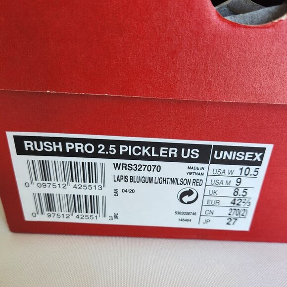 NWOT WILSON Rush Pro 2.5 Pickler US - Unisex - Picture 11 of 12